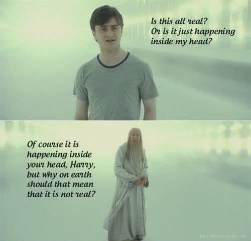 harrypotterdumbledore La douleur est dans la tête mais elle est réelle